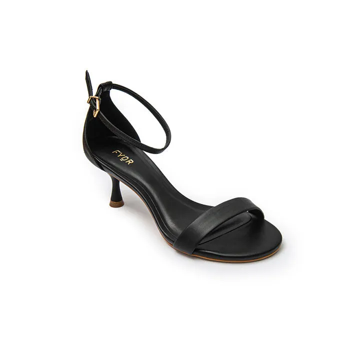 Ankle Strap Mid-Heel Sandal  BCR 020