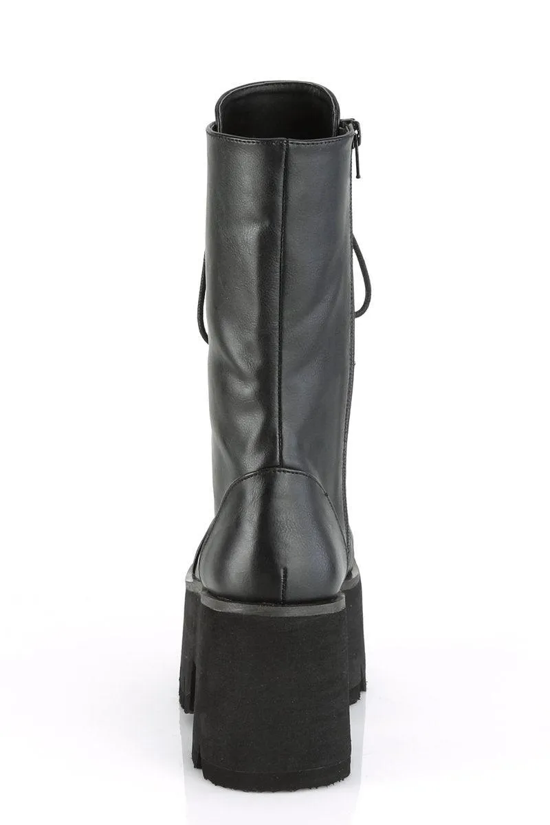 Ashes to ASHES-105 Boots [Black Vegan Leather]