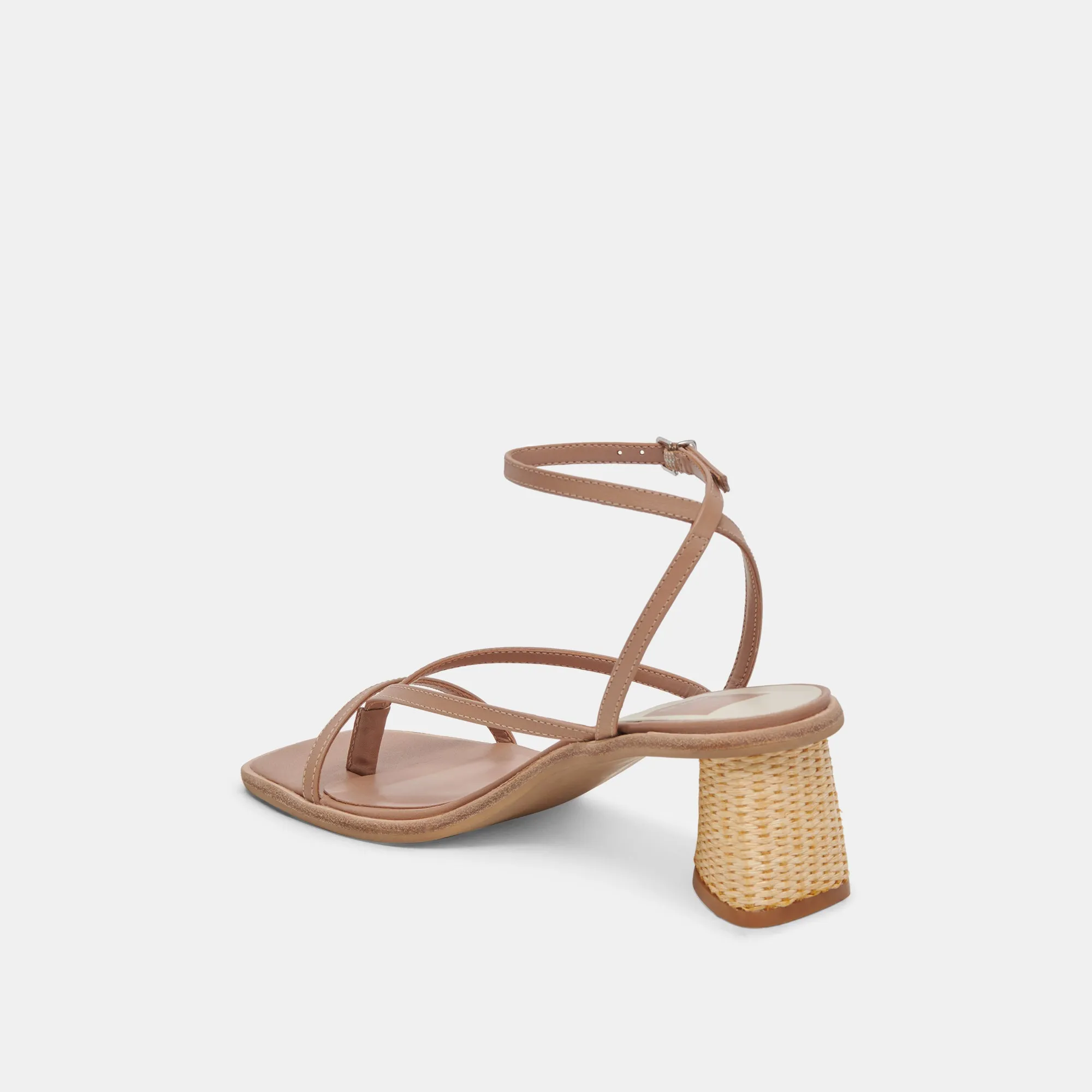 BANITA WIDE SANDALS CAFE LEATHER