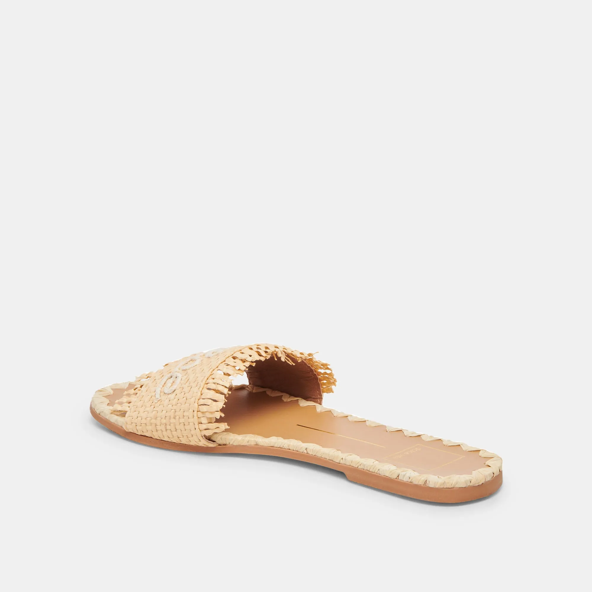 CAMINO SANDALS LT NATURAL RAFFIA