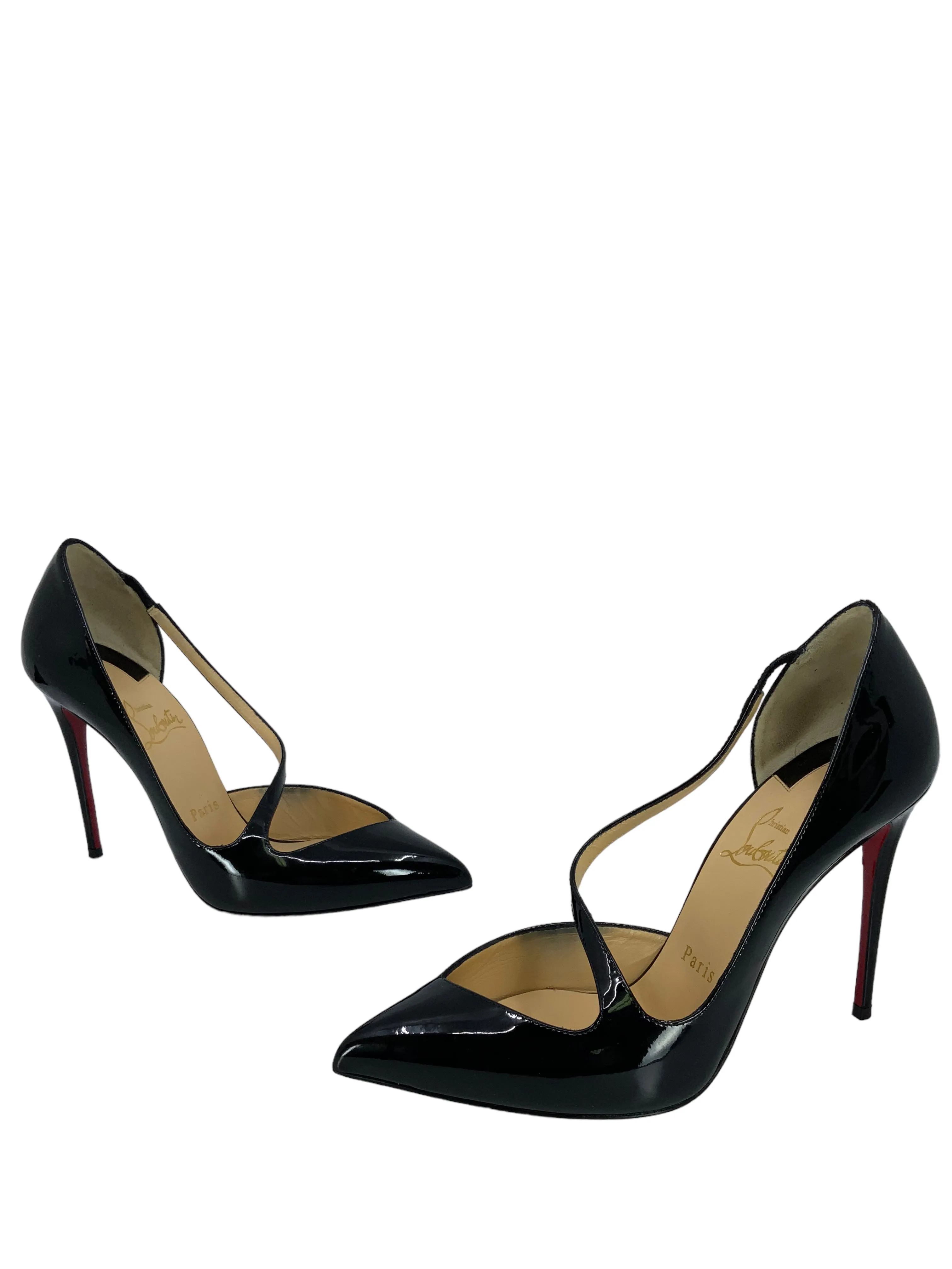 Christian Louboutin Jumping Patent Leather Pumps Size 7.5