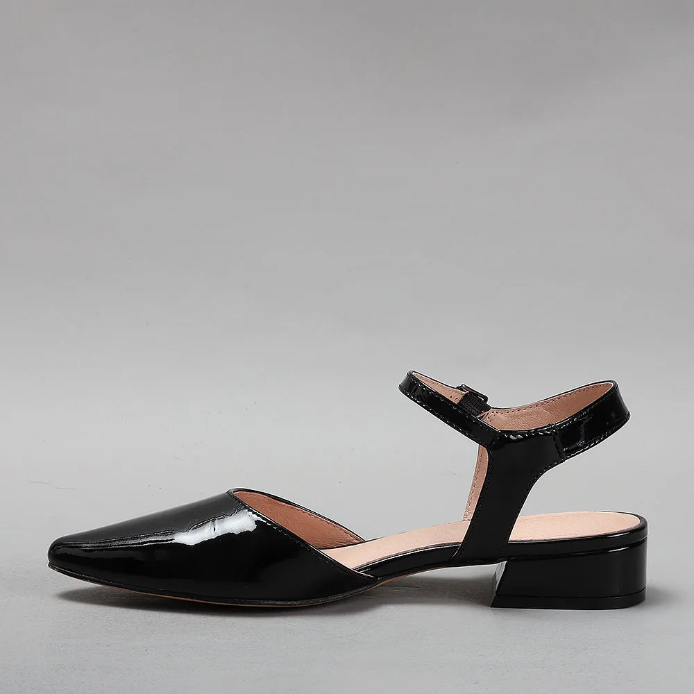 Coralie - Black Patent