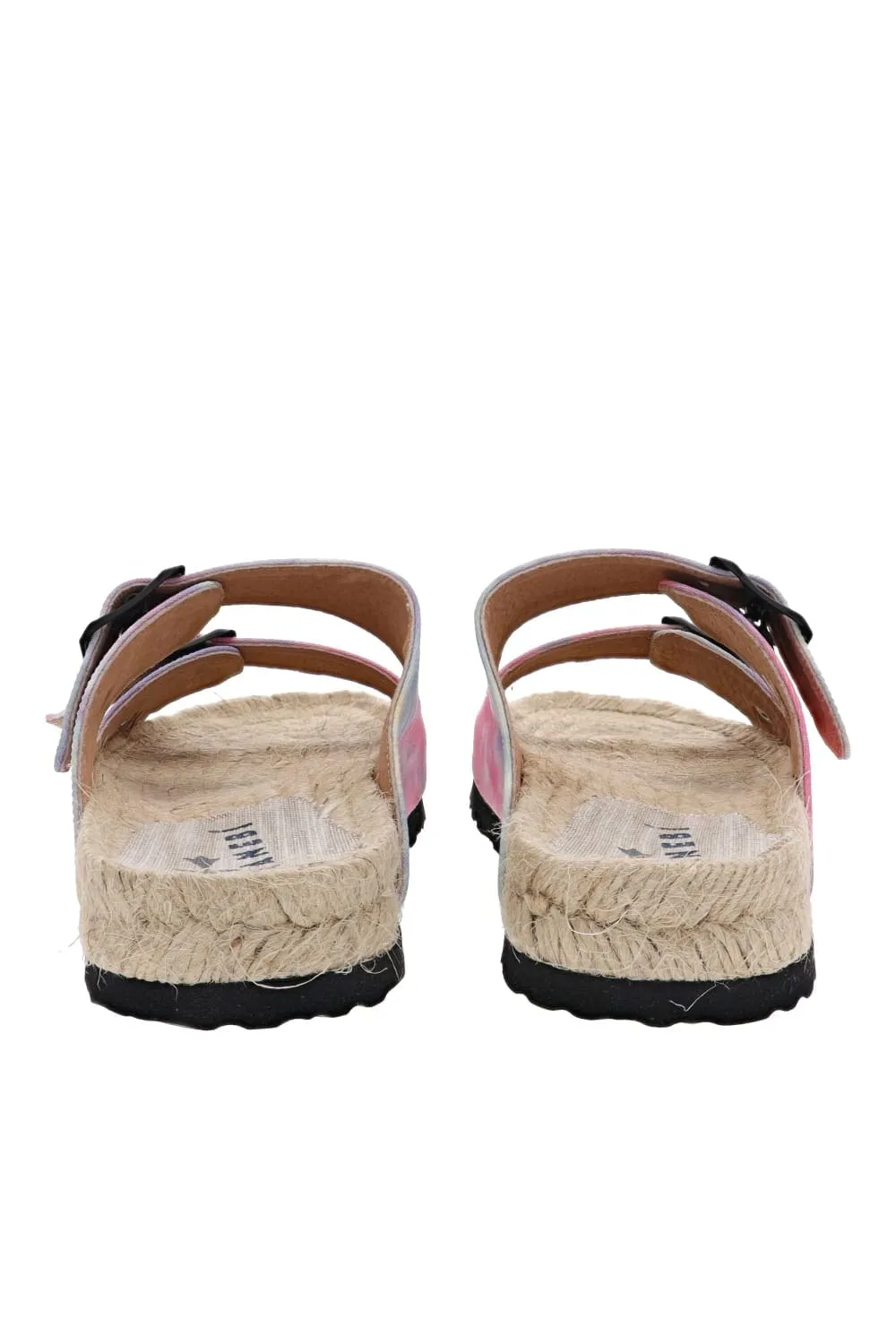 Dalt Villa Tie Dye Peony Sandals