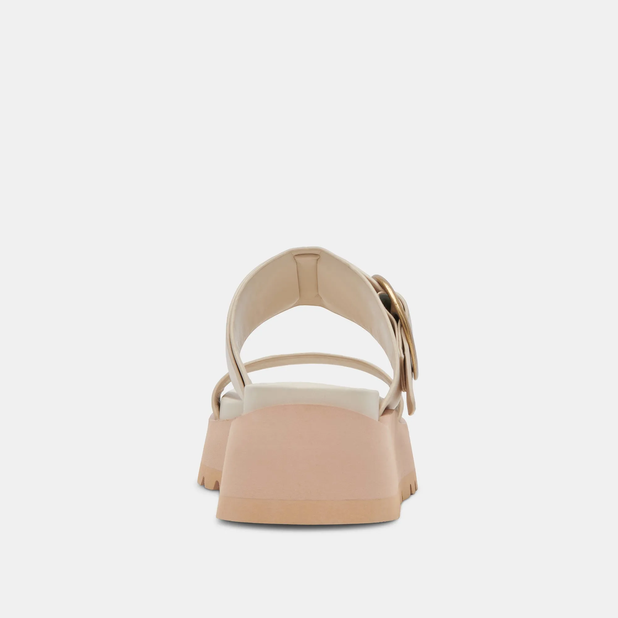 DEX SANDALS IVORY LEATHER