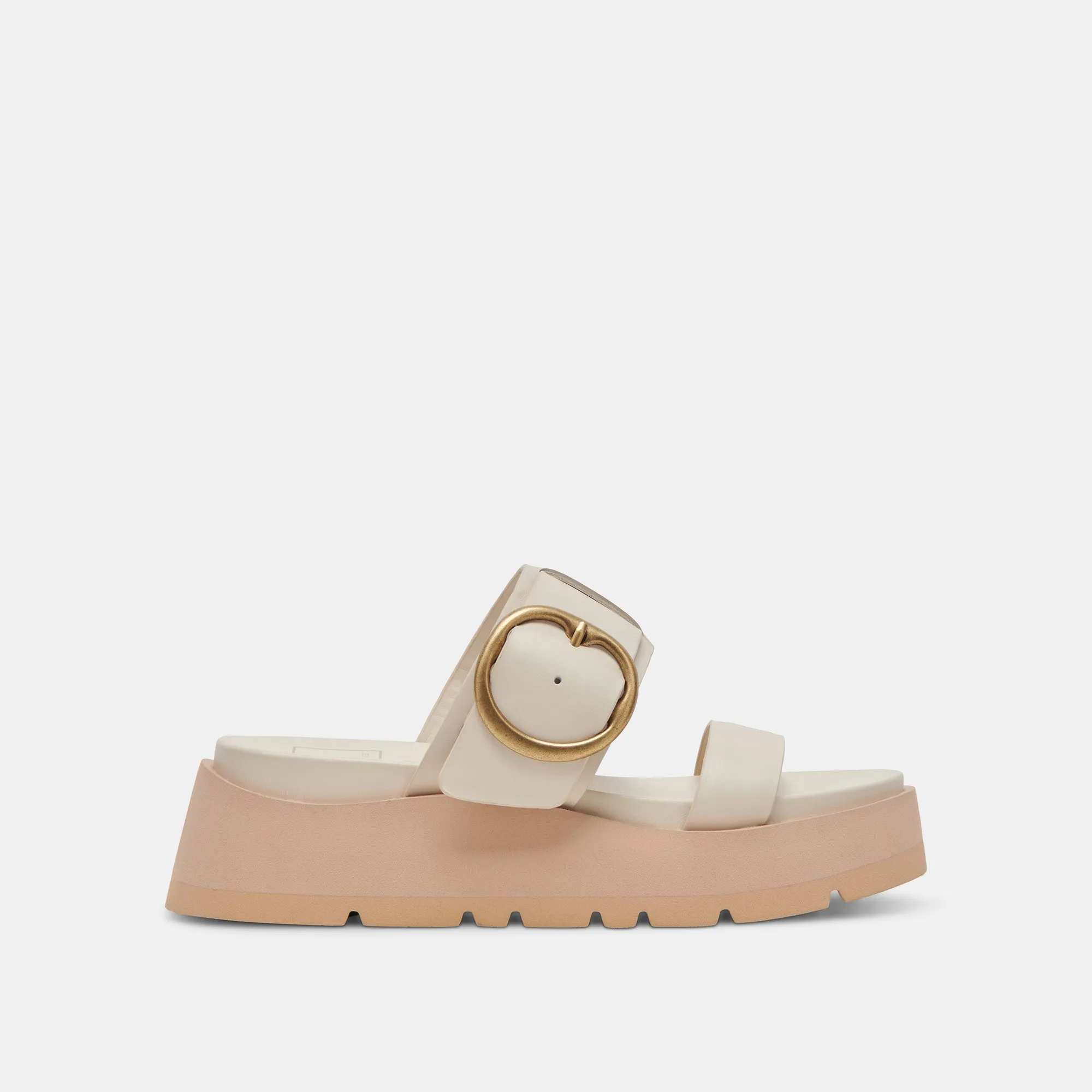 DEX SANDALS IVORY LEATHER