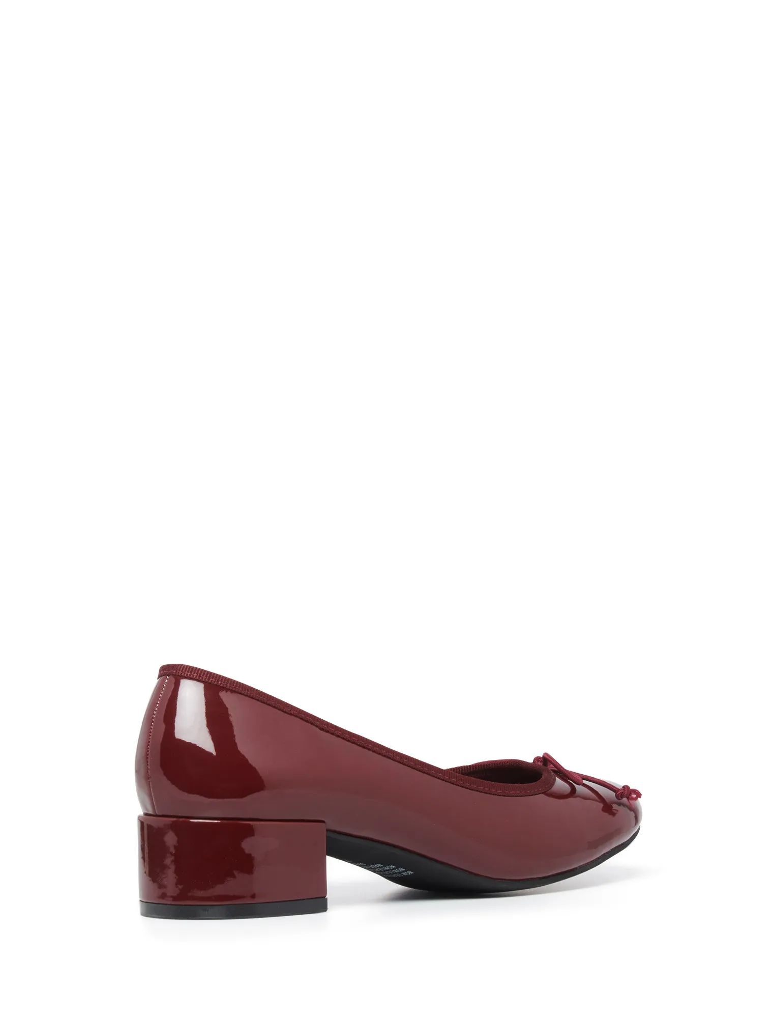 Diana Ballet Heel Cherry Patent