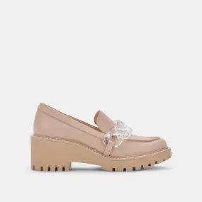 HARIS LOAFERS LT BLUSH LEATHER - re:vita