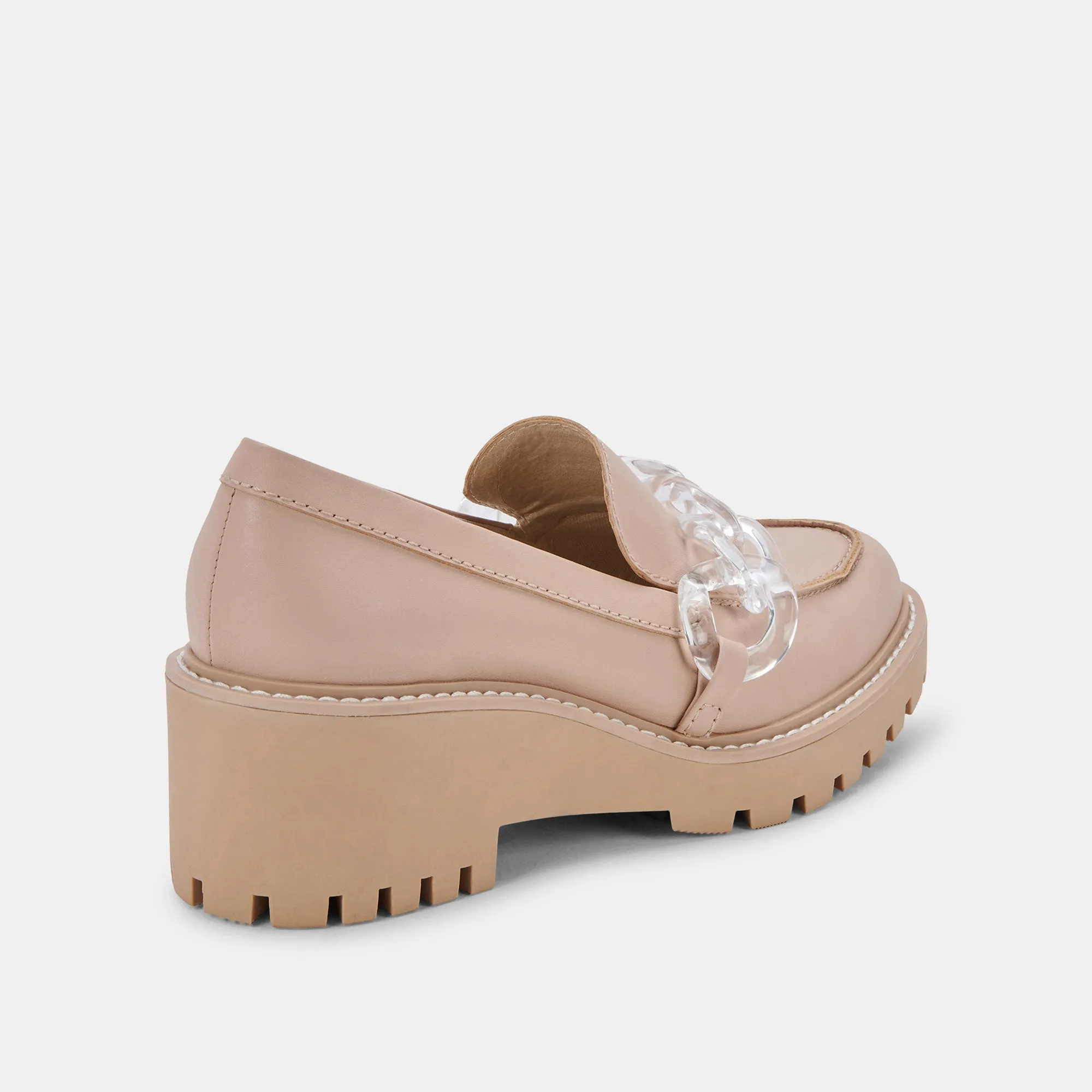 HARIS LOAFERS LT BLUSH LEATHER - re:vita