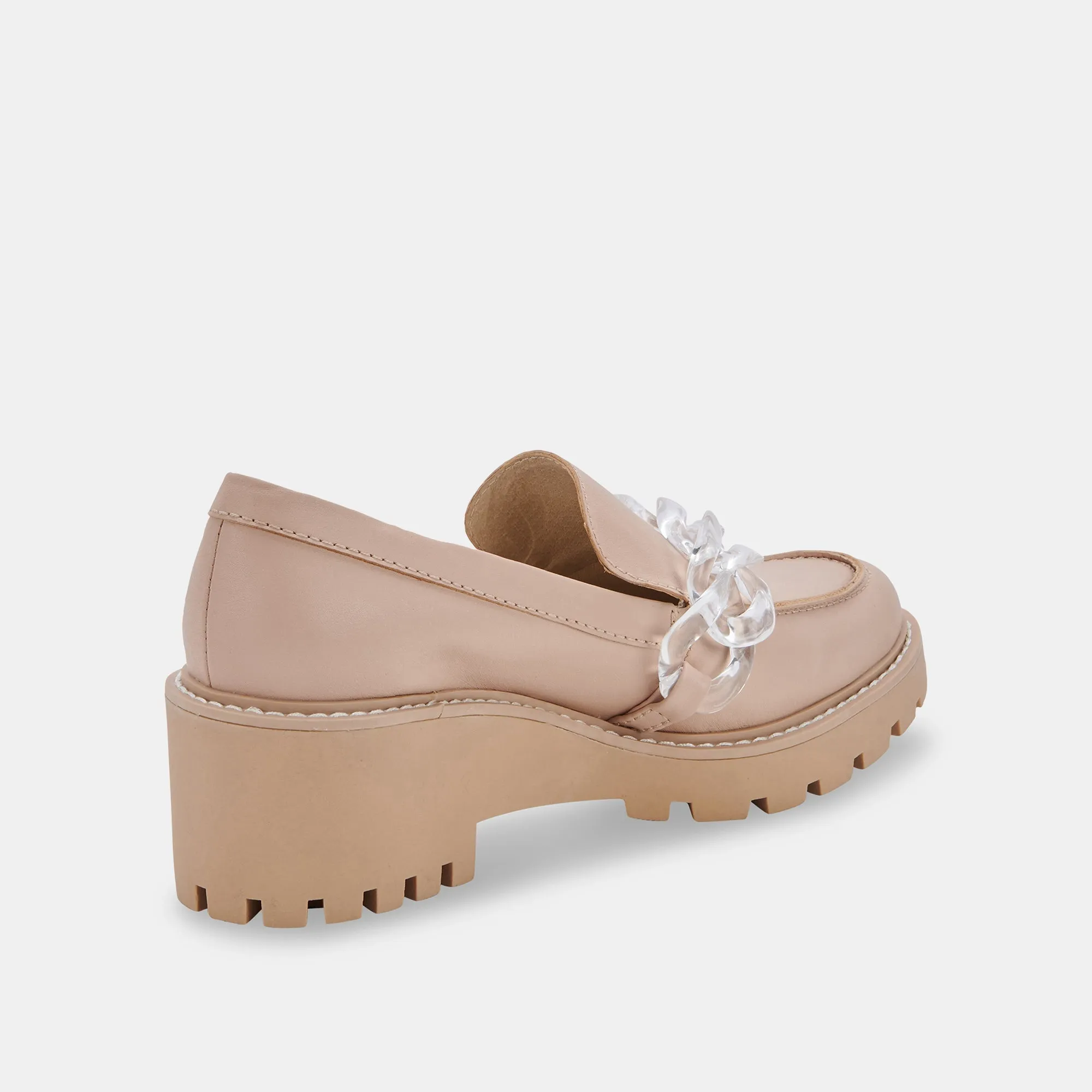 HARIS LOAFERS LT BLUSH LEATHER - re:vita