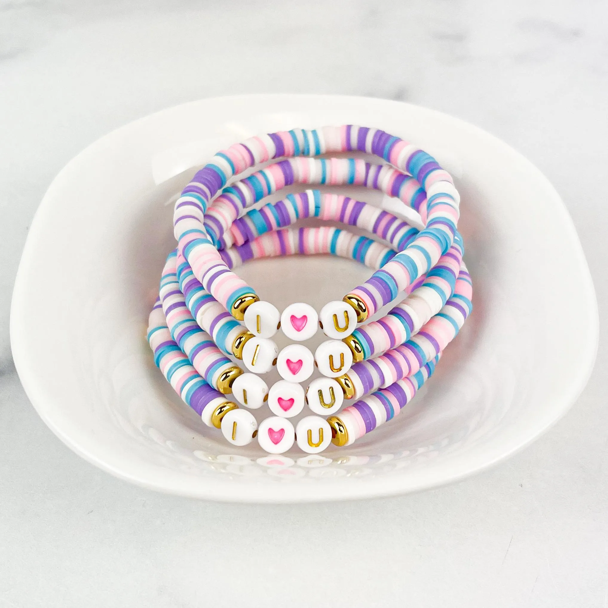 Heishi Small 6mm Color Pop Bracelet IU