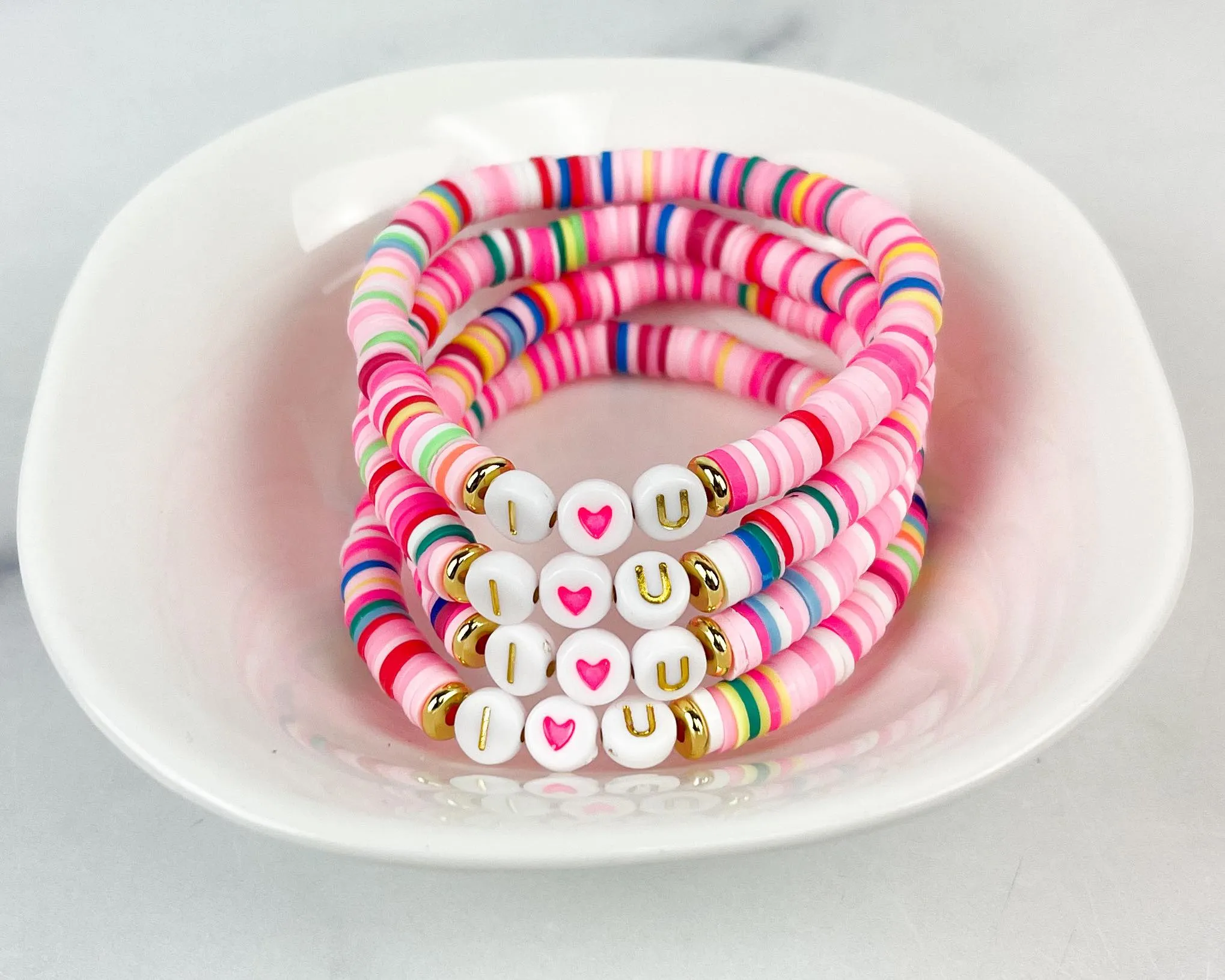 Heishi Small 6mm Color Pop Bracelet IU