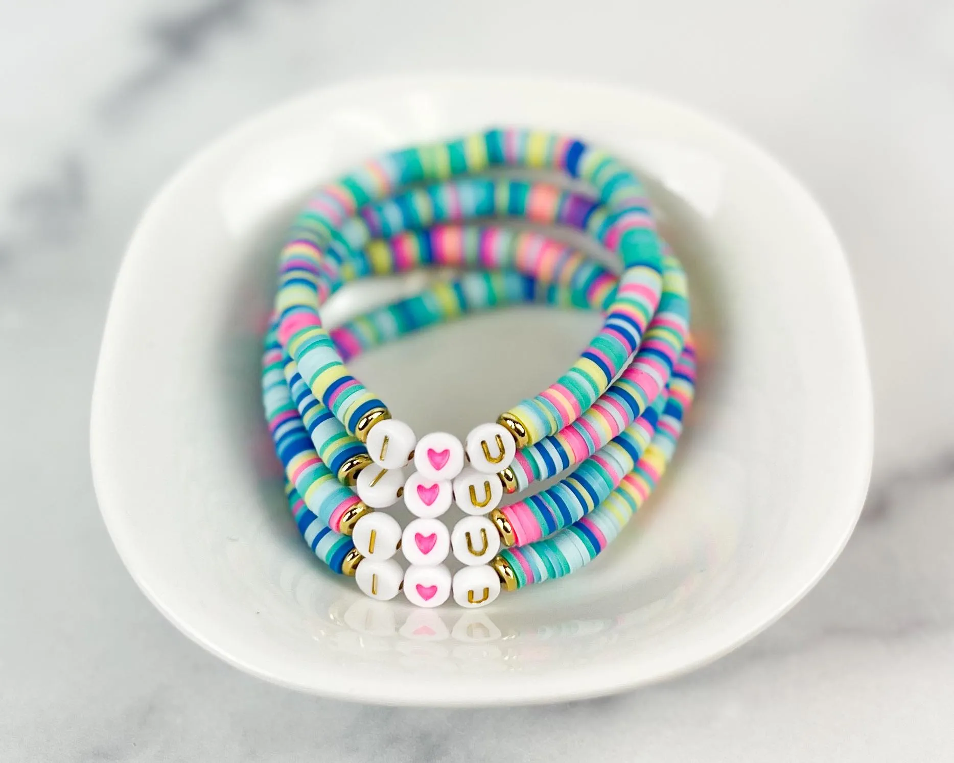 Heishi Small 6mm Color Pop Bracelet IU