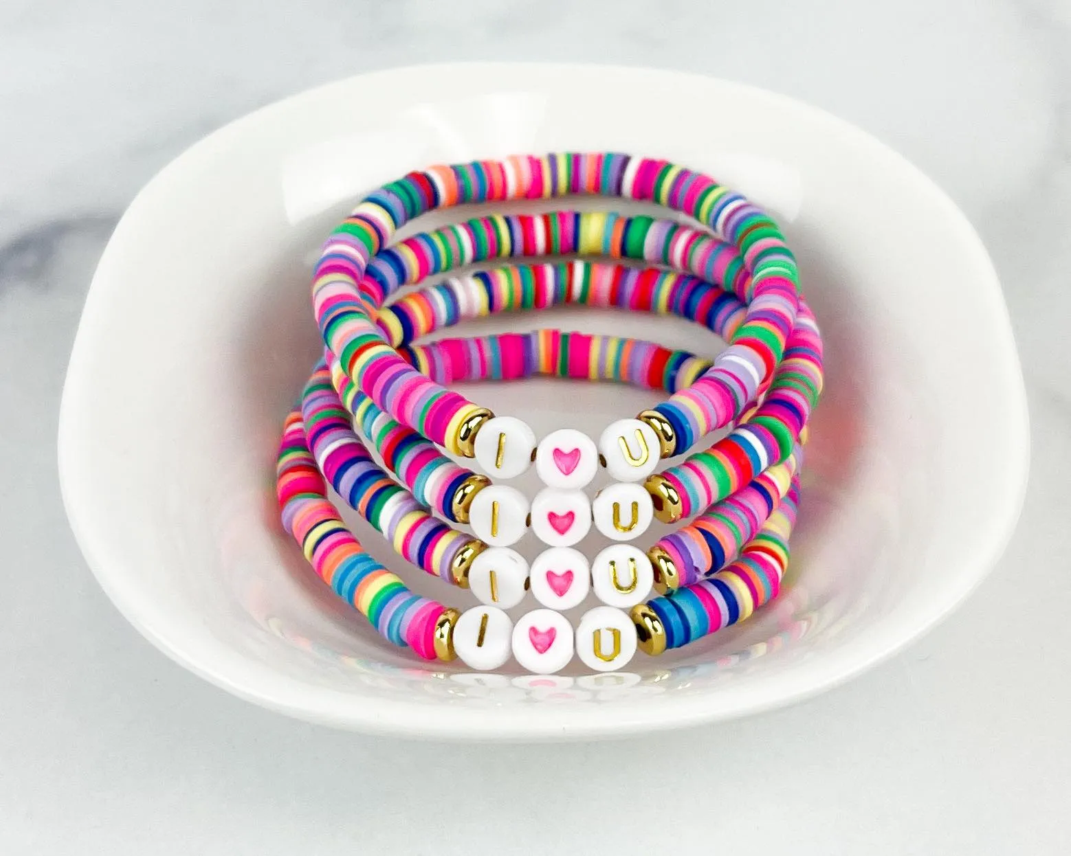 Heishi Small 6mm Color Pop Bracelet IU