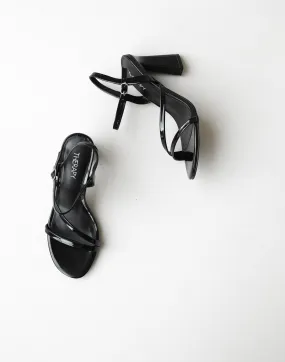 Ida Heels (Black Patent PU) - By Therapy