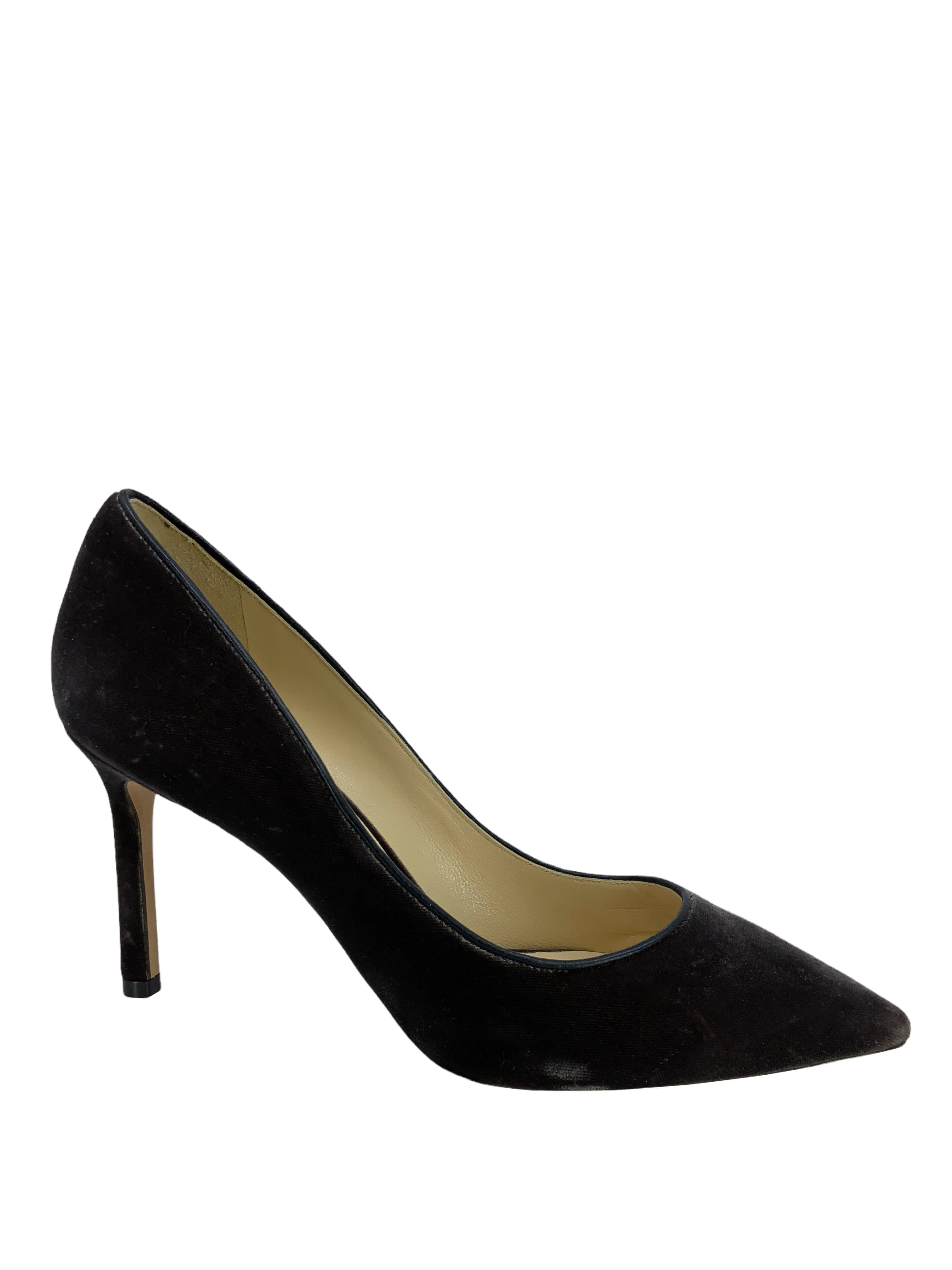 Jimmy Choo Romy Velvet Pumps Size 7.5