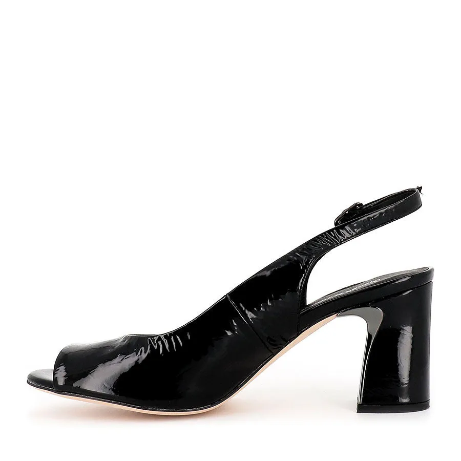 KIANNA - BLACK PATENT LEATHER