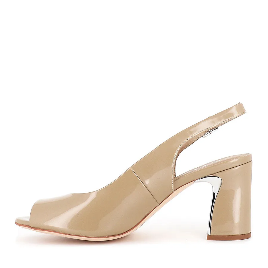 KIANNA - TAUPE PEARL PATENT