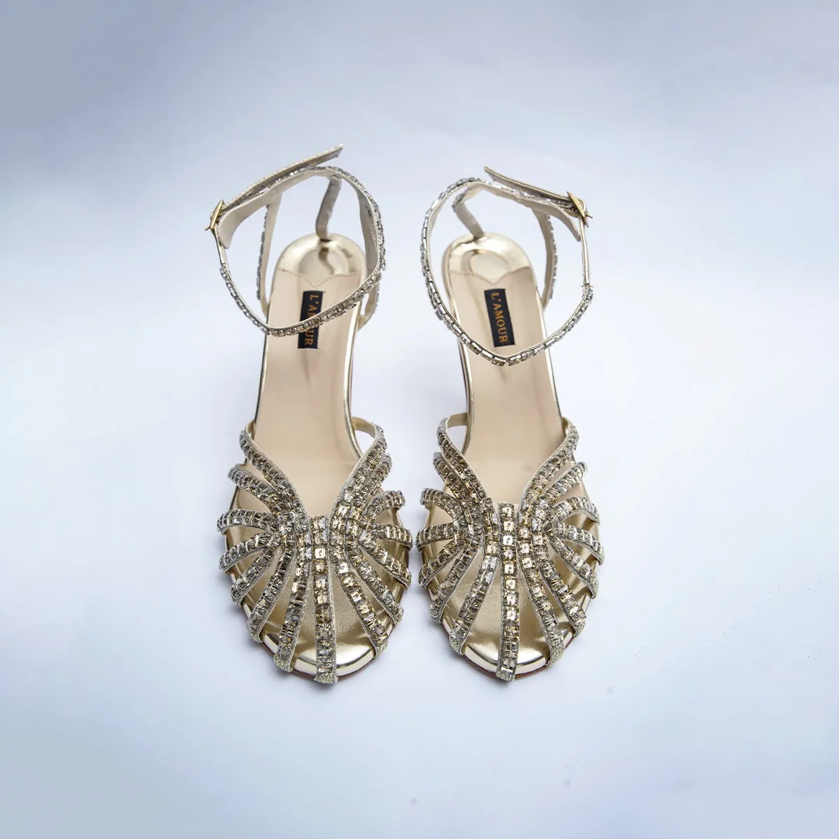 Magnafique Heels - Gold