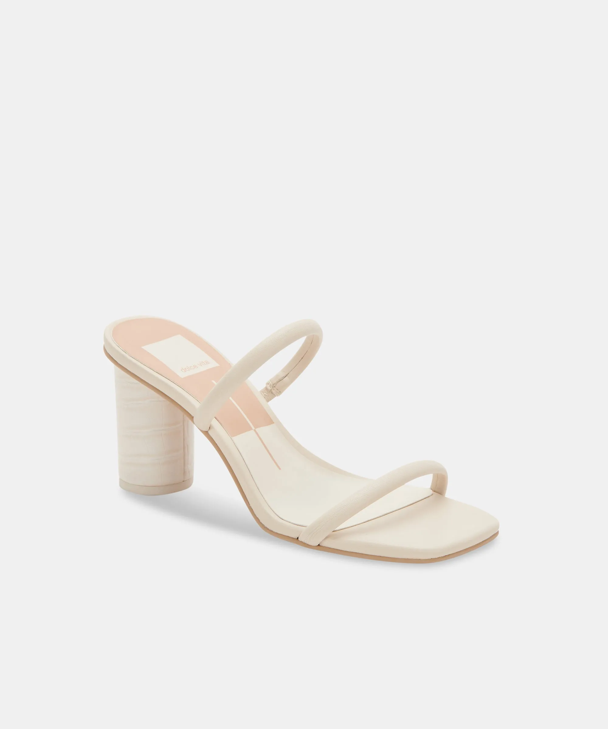 NOLES HEELS IVORY STELLA - re:vita