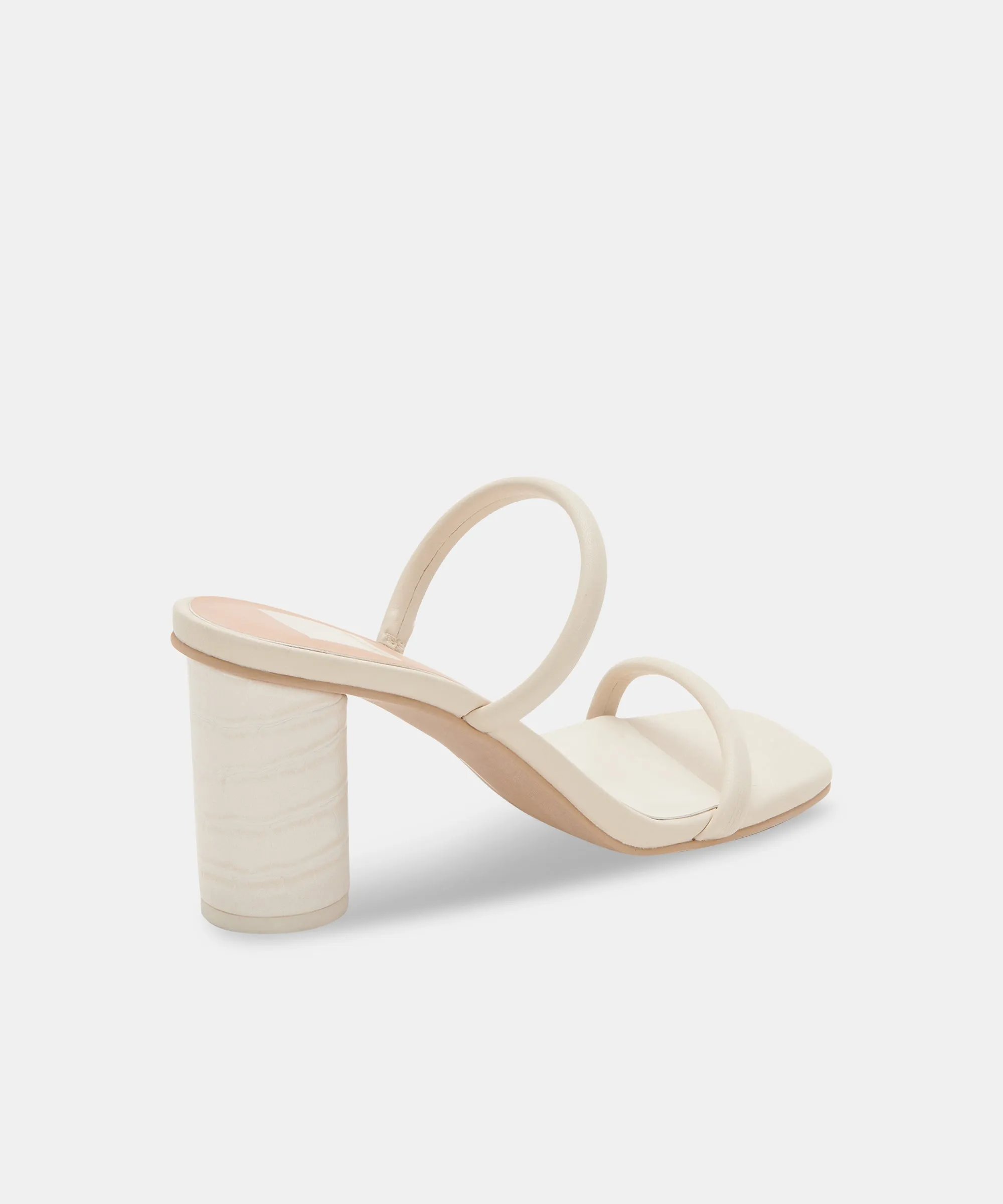 NOLES HEELS IVORY STELLA - re:vita