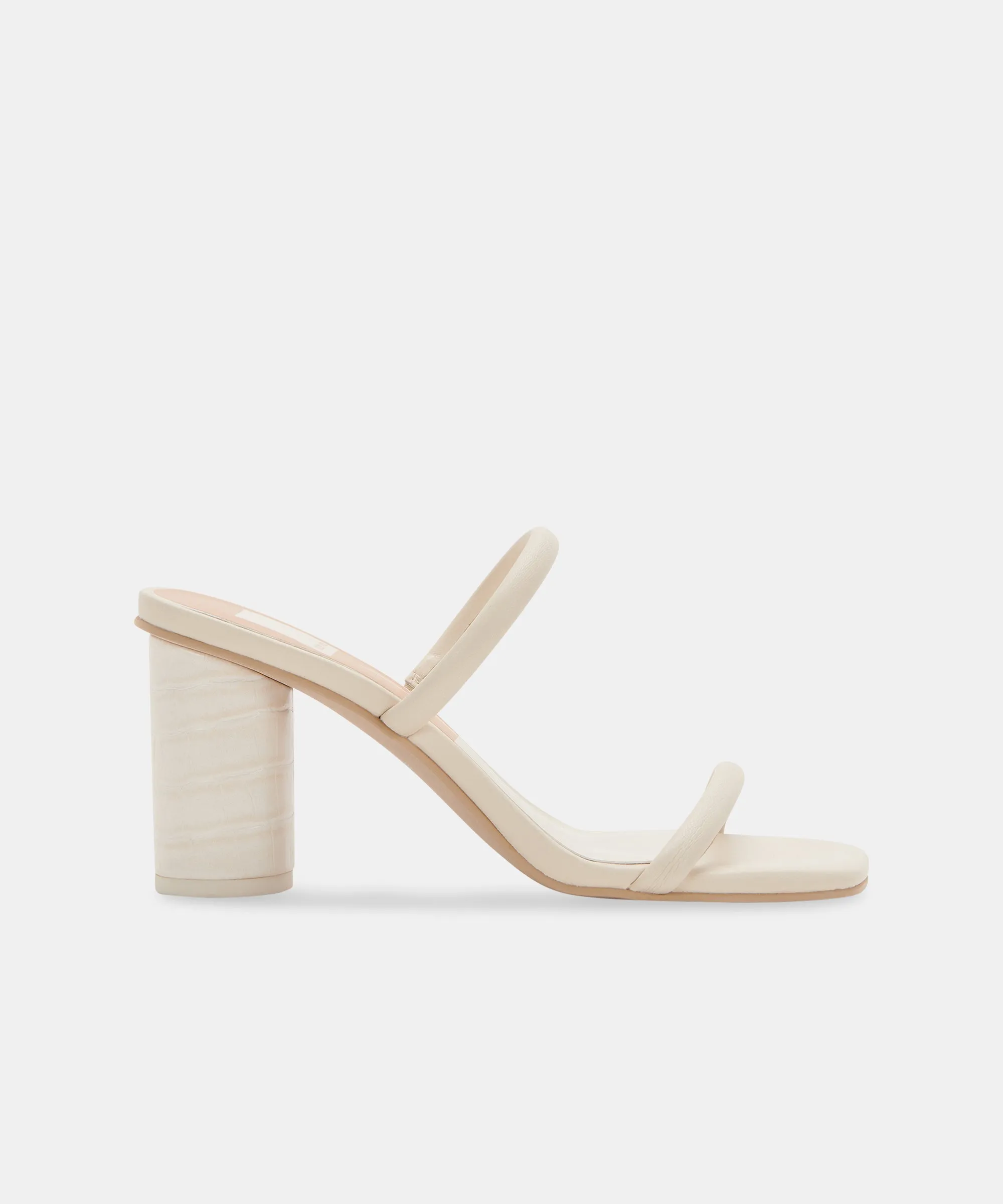 NOLES HEELS IVORY STELLA - re:vita