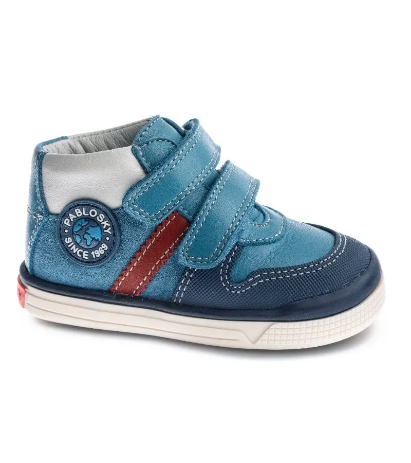 Pablosky Infant Boys Double Strap Leather Shoe - 035340