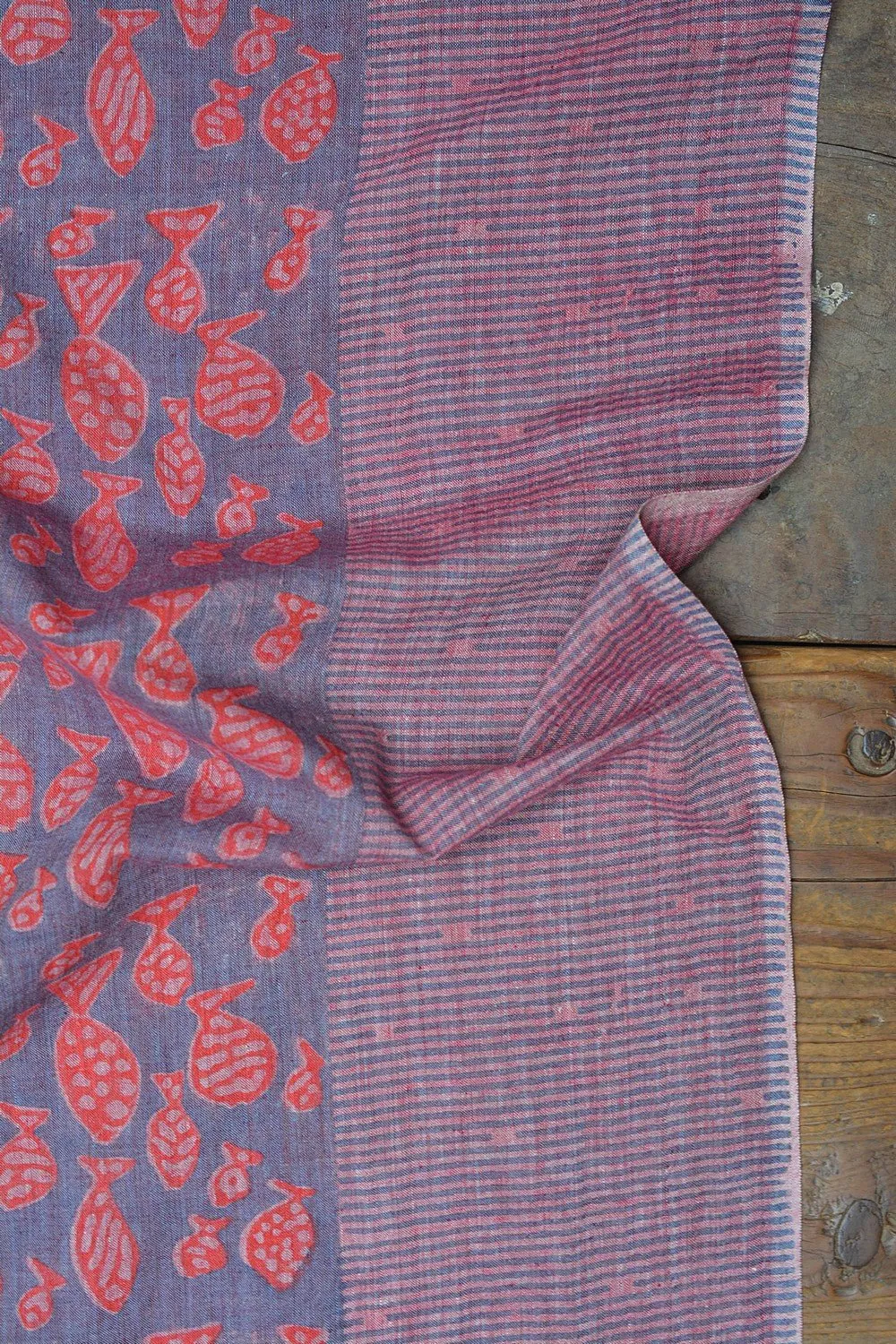 PESCE - Block Printed Dupatta