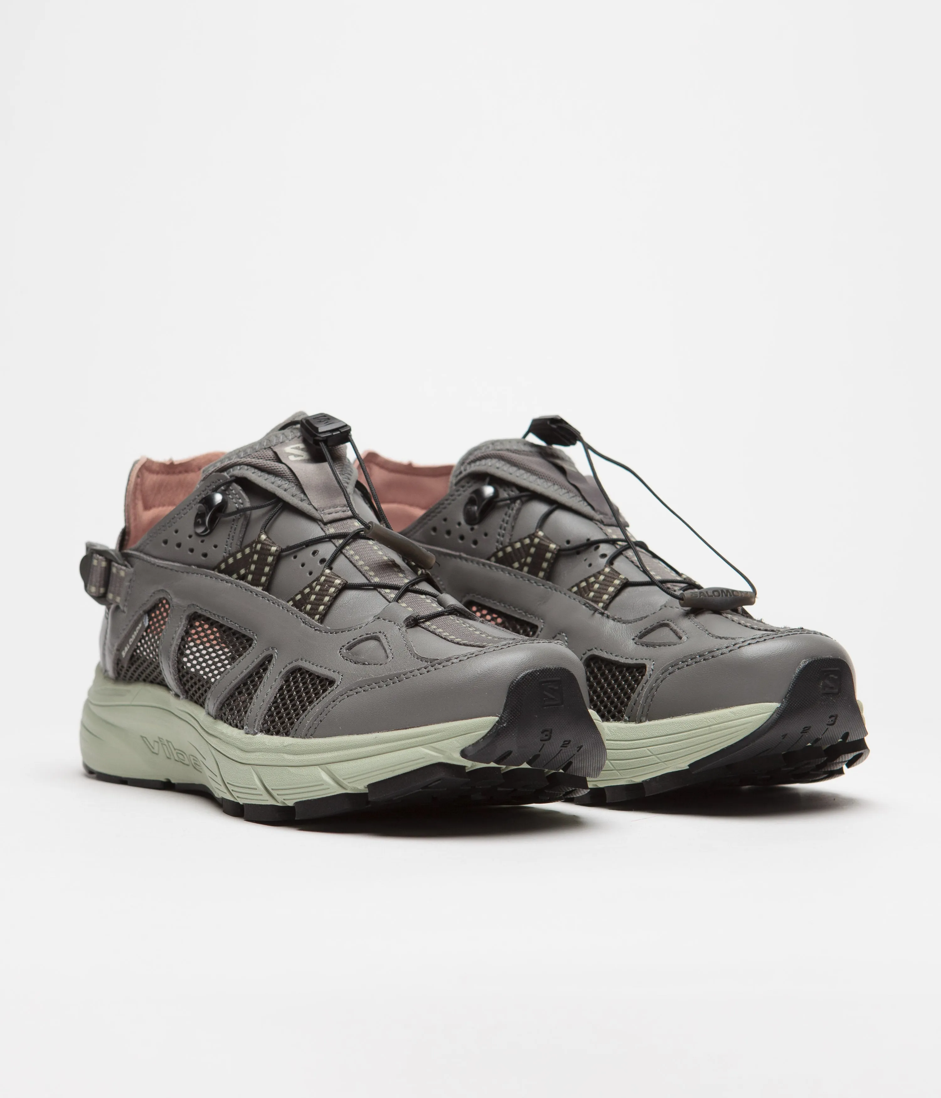 Salomon Techsonic LTR Shoes - Pewter / Desert Sage / Beluga