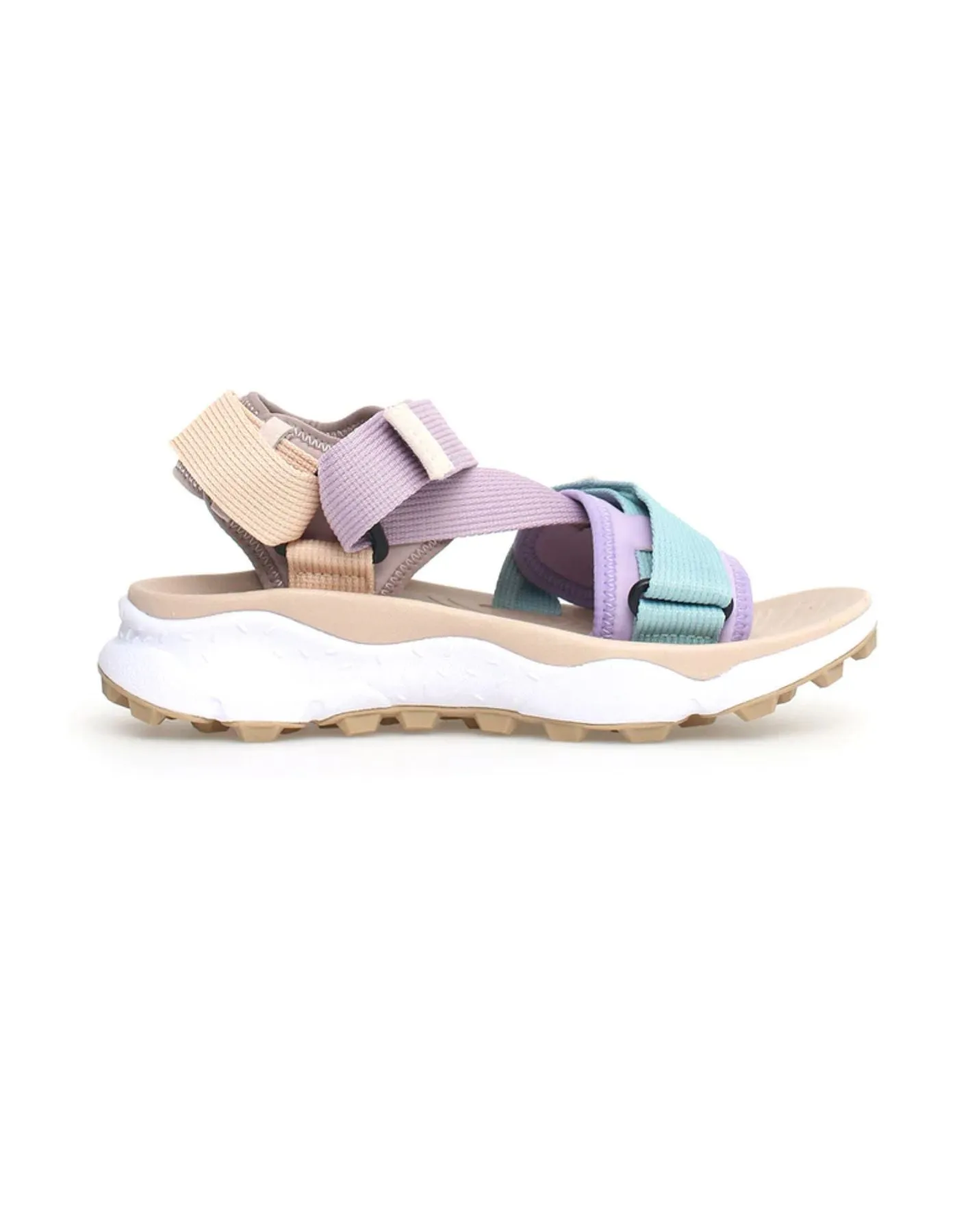 Sandal for woman NAZCA GREEN CIPRIA Flower Mountain