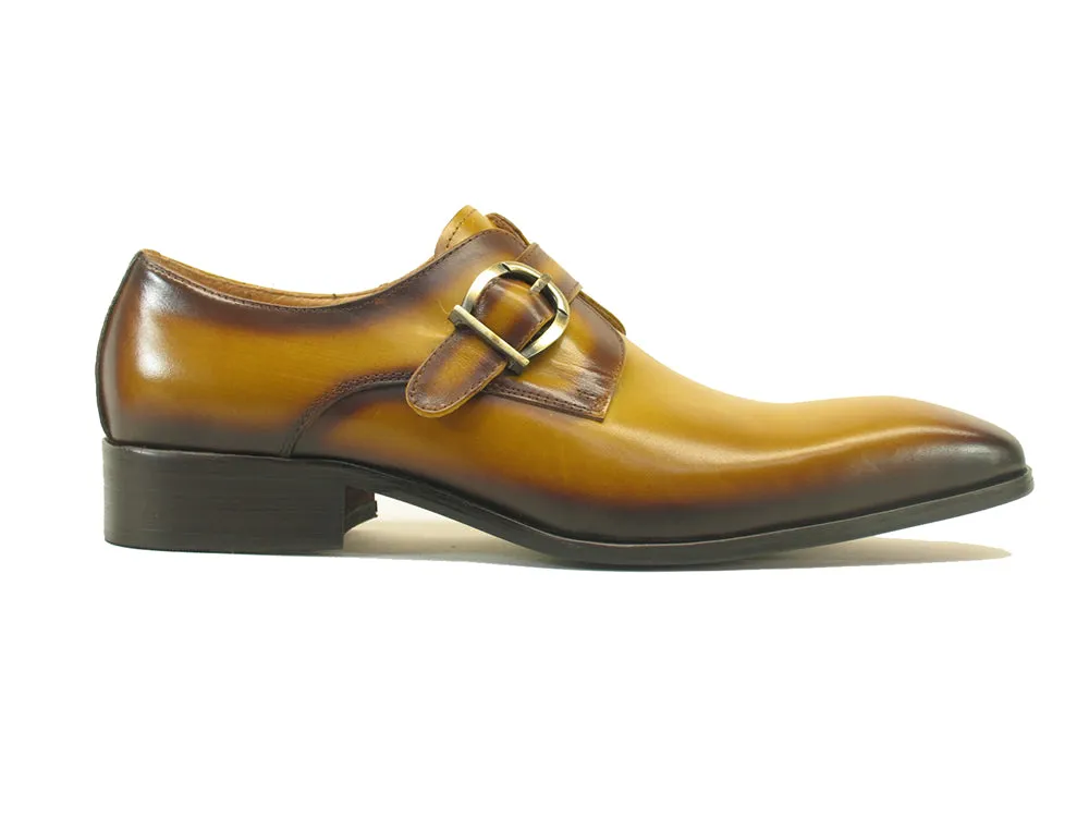 Signature Buckle Monk Strap Loafer