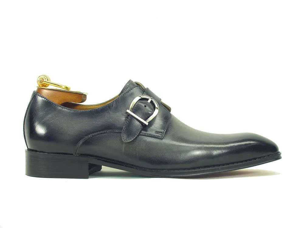 Signature Buckle Monk Strap Loafer