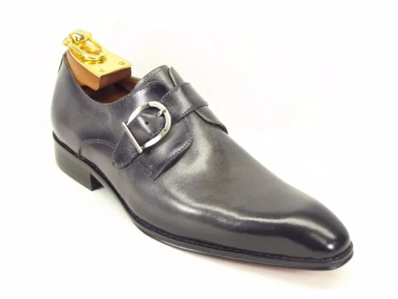 Signature Buckle Monk Strap Shoe