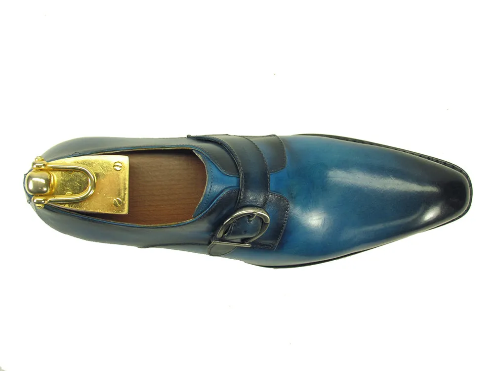 Signature Buckle Monk Strap Shoe