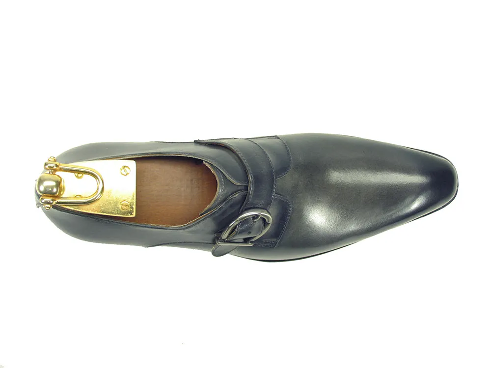 Signature Buckle Monk Strap Shoe