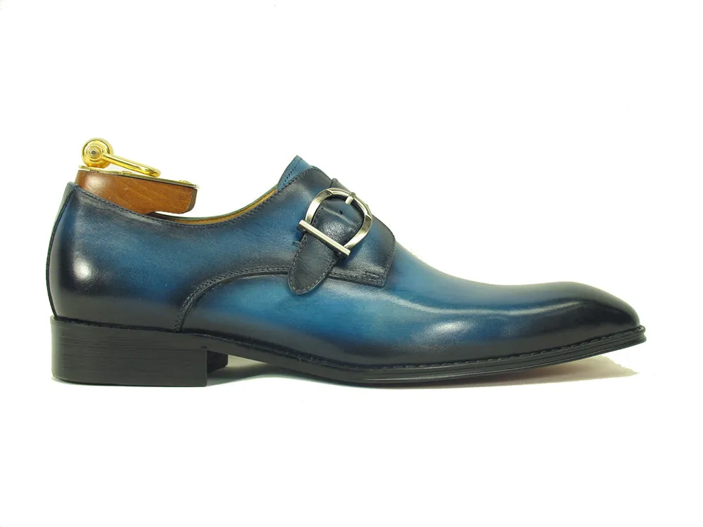 Signature Buckle Monk Strap Shoe