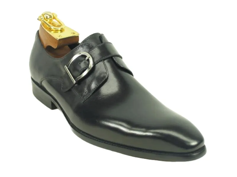 Signature Buckle Monk Strap Shoe