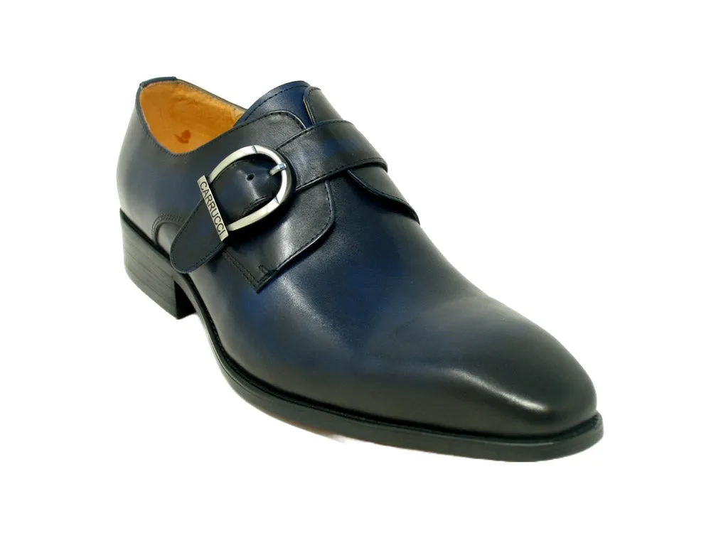 Signature Buckle Monk Strap Shoe