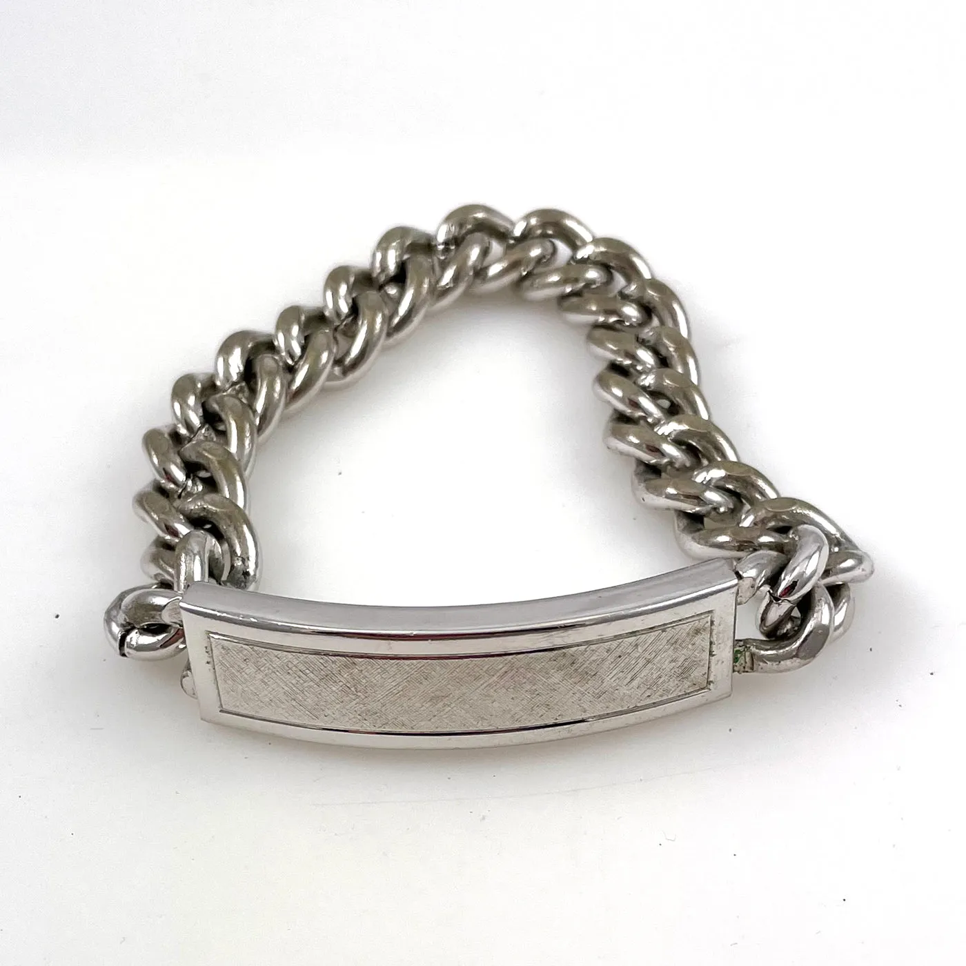 Silver Speidel  ID Bracelet Vintage