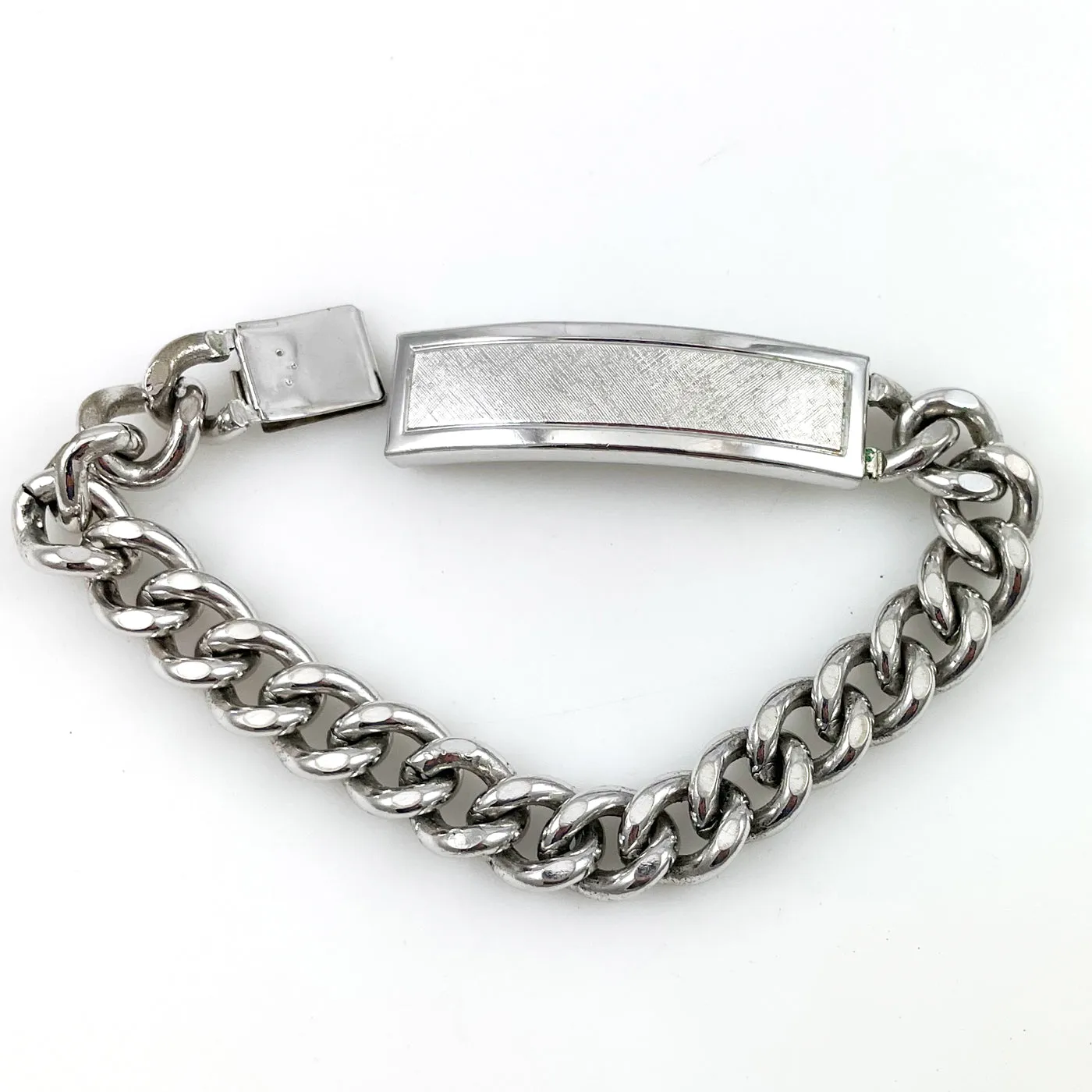 Silver Speidel  ID Bracelet Vintage