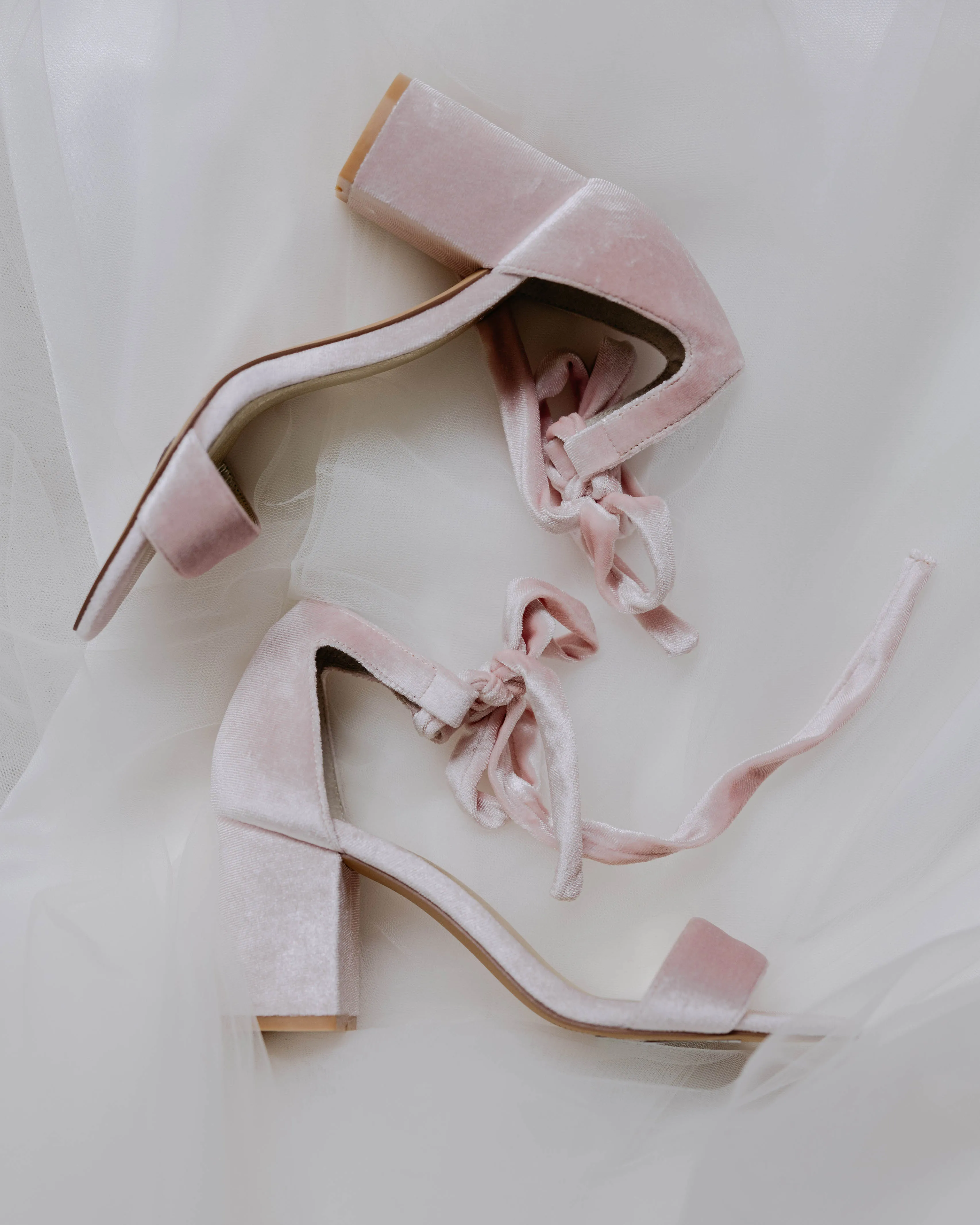 SISTER - BABY PINK BLOCK HEEL SHOES - FINAL SALE