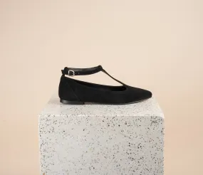 Sorrento - Black Suede - SAMPLE SALE - FINAL SALE.