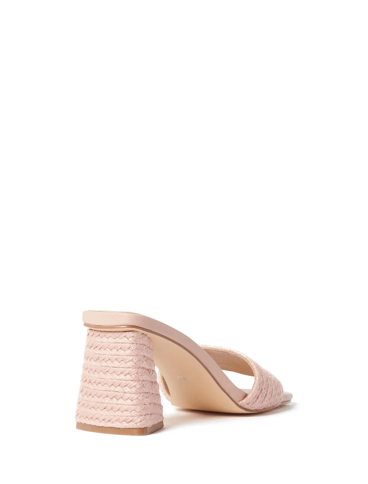 Taylor Rope Mule Heel