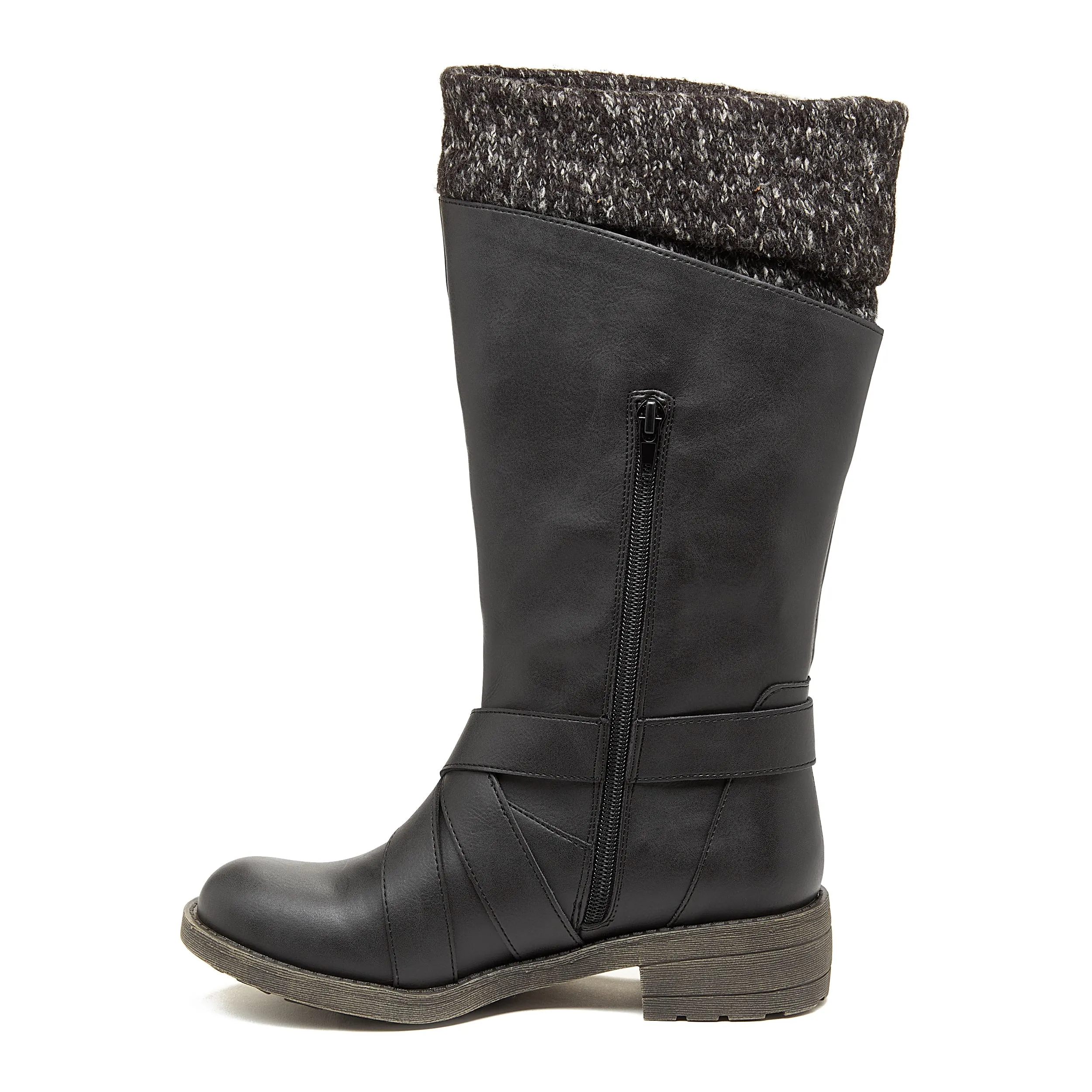 Telsa Black Ramiro Strap Boot