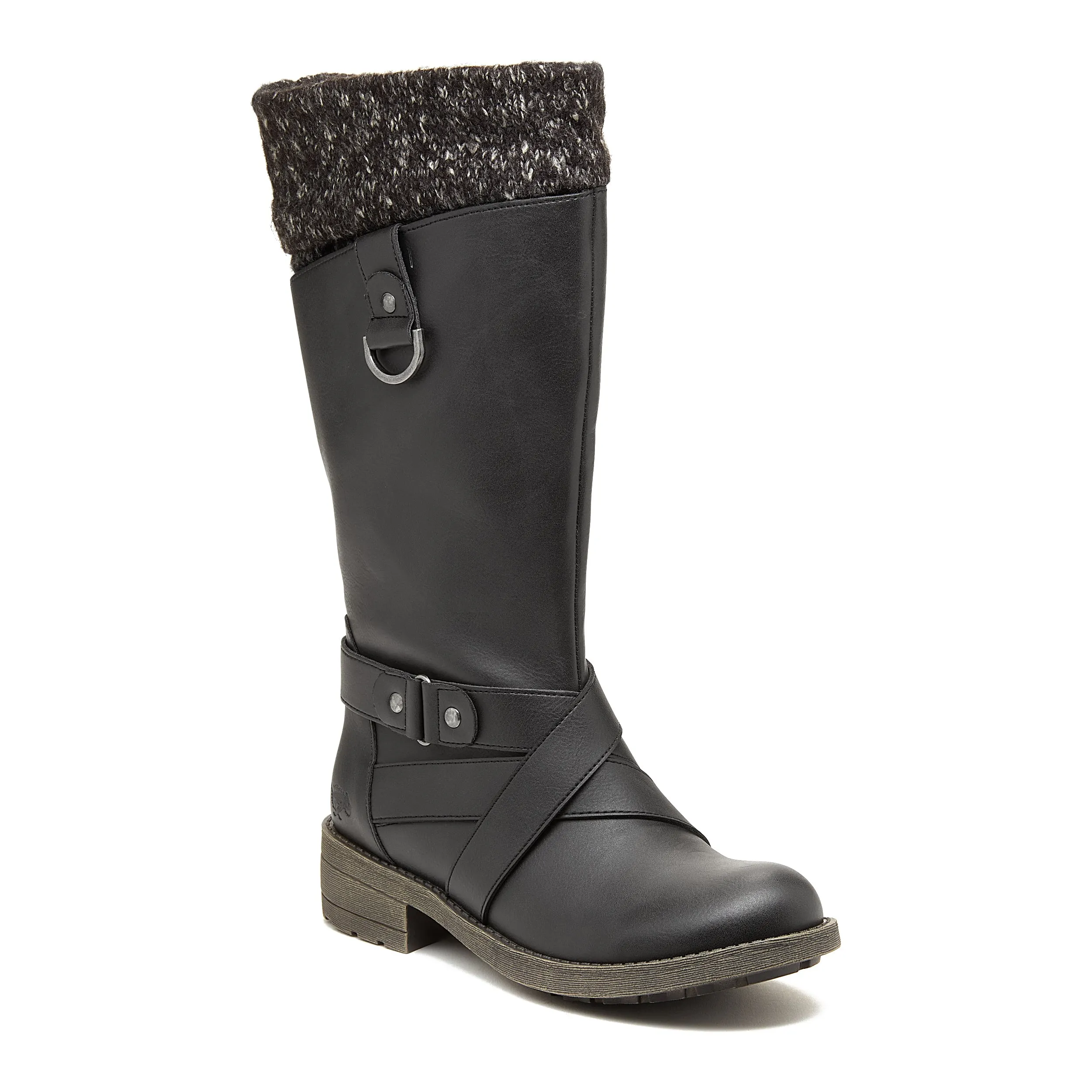 Telsa Black Ramiro Strap Boot